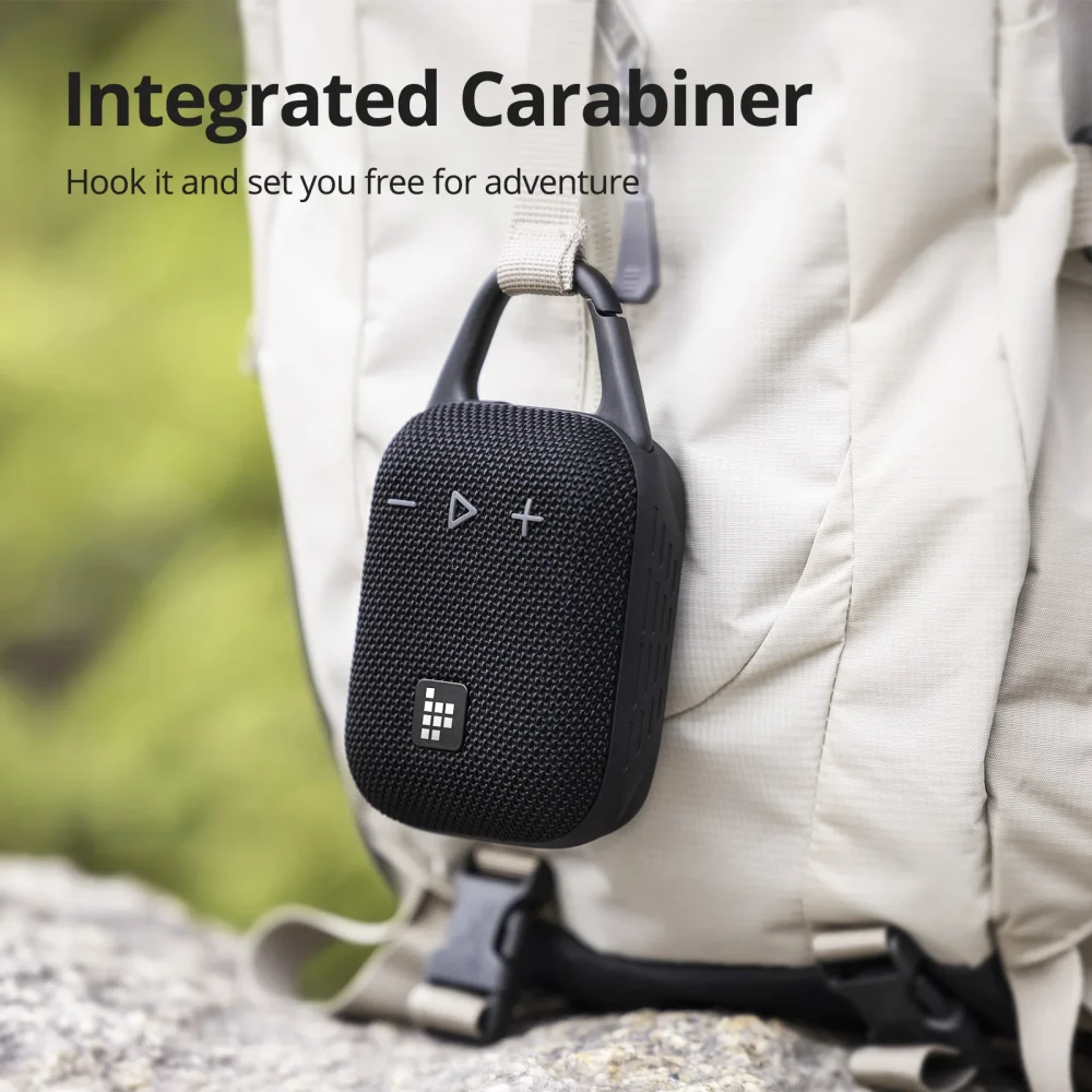 Tronsmart Mirtune H1 Speaker Portable Bluetooth Speaker with Hook, IPX7 Waterproof, 20H Playtime, for Camping, Hiking, Outdoor - Image 2