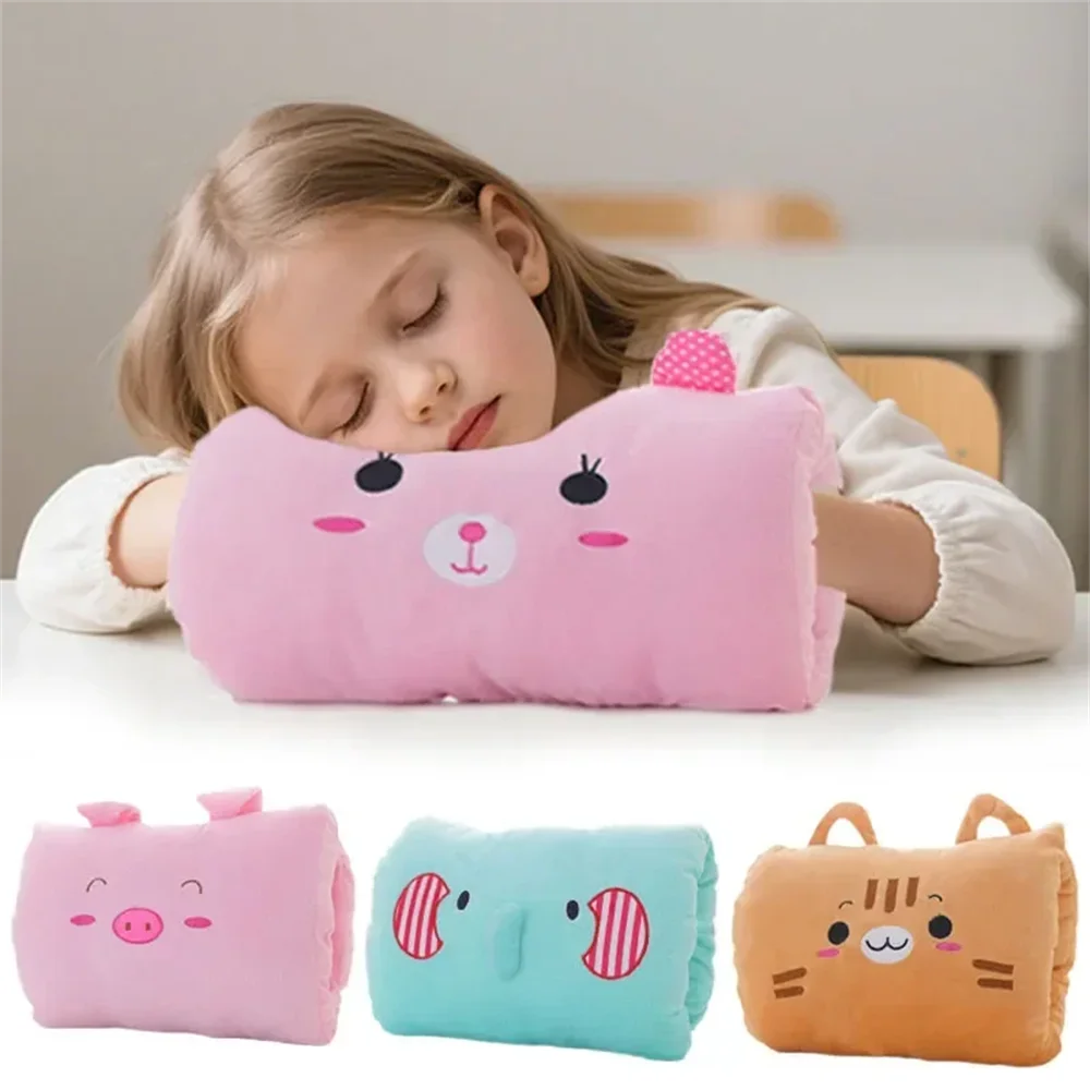 kids cute gift Winter Cartoon Plush Toys Hand Warmer Cartoon Animals Soft pillow Hand Hold Warm Cushion Gift. Non electrical - Image 2